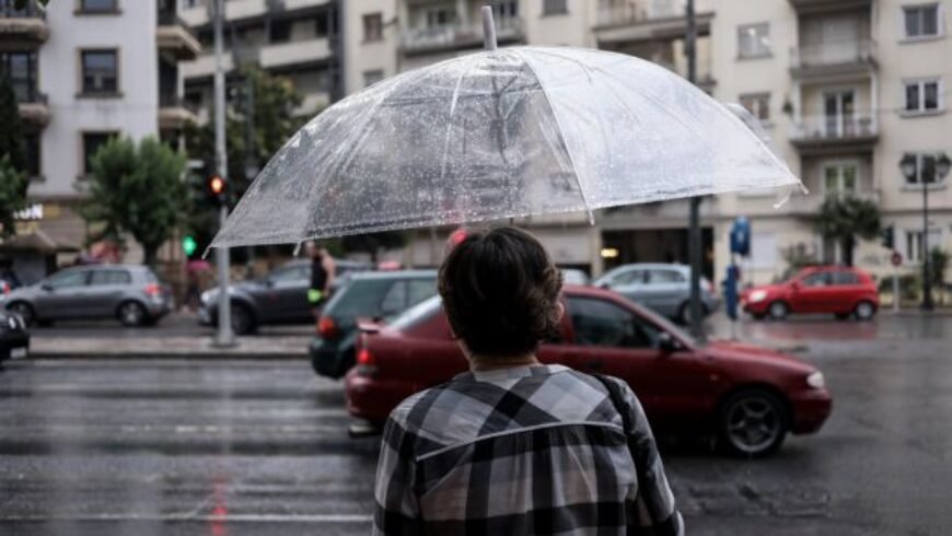 Καιρός – Έκτακτο δελτίο επικίνδυνων καιρικών φαινομένων – Καταιγίδες και στην Αττική