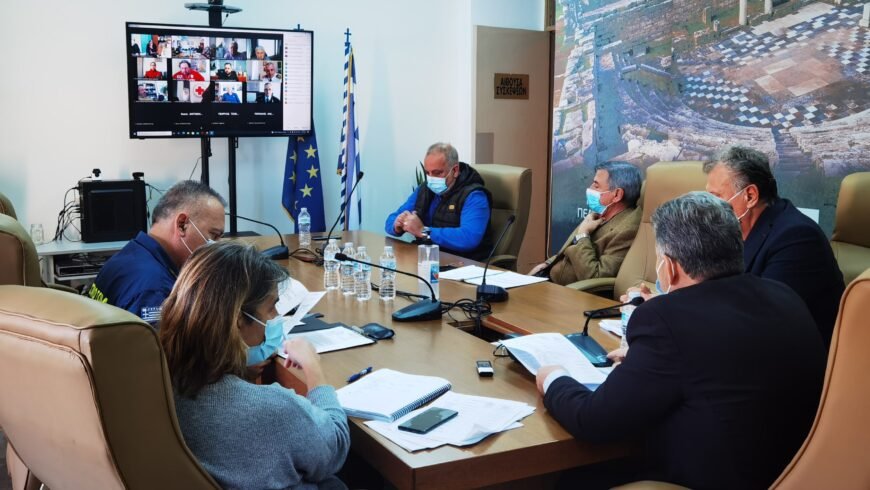 Μεσσηνία-Θέμα: «Συνεδρίαση Συντονιστικού Οργάνου Πολιτικής Προστασίας»