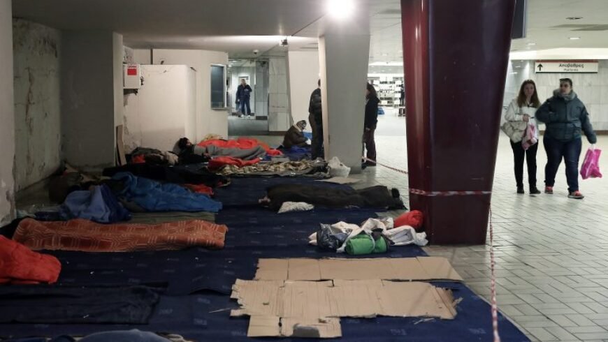Αστεγοι – Εγγραφο Υπ. Εργασίας στους δήμους για την προστασία τους τη χειμερινή περίοδο