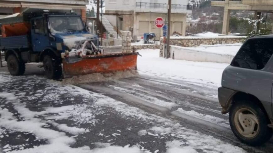 ΄΄Δεν υπήρξαν σοβαρά προβλήματα από την κακοκαιρία στον Δήμο Τρίπολης΄΄