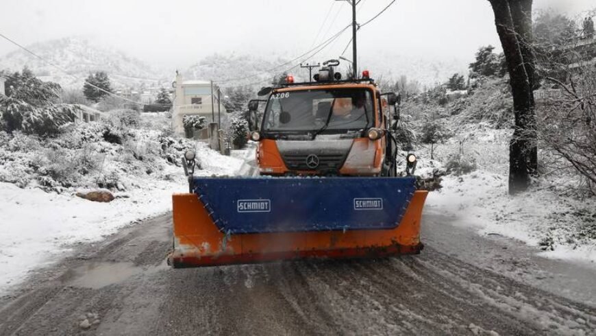 Σε ετοιμότητα για κακοκαιρία το σύνολο του μηχανισμού της Περιφέρειας Πελοποννήσου