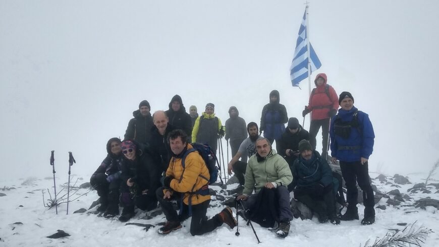 ΣΑΟΟ -Ανάβαση στην Οστρακίνα Κυριακή 09/01/2022