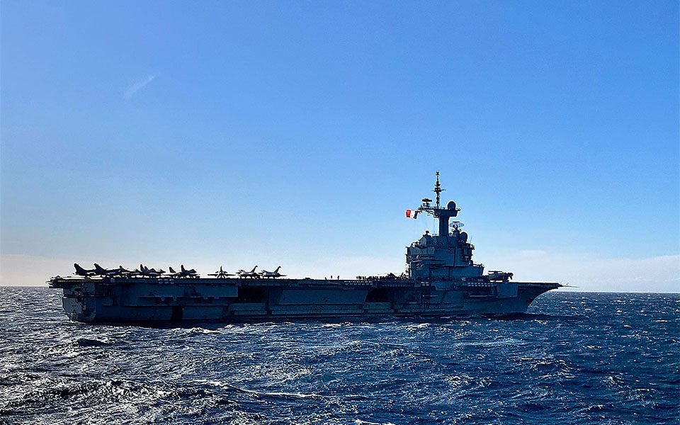 Στη Μεσόγειο το αεροπλανοφόρο «Σαρλ ντε Γκωλ»