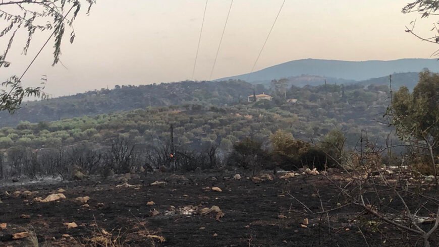 Παράταση μέχρι αρχές Αυγούστου της έκτακτης ανάγκης στις πυρόπληκτες περιοχές της Περιφέρειας Πελοποννήσου