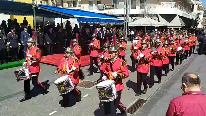 Παρέλαση της 25ης Μαρτίου στην Τρίπολη