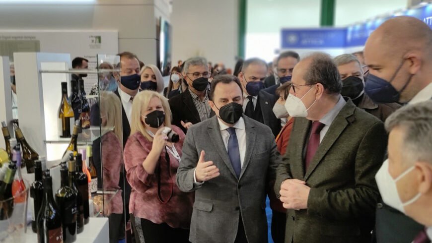 Στα εγκαίνια της Food Expo 2022, στην Αθήνα, παρέστη ο περιφερειάρχης Πελοποννήσου Π. Νίκας