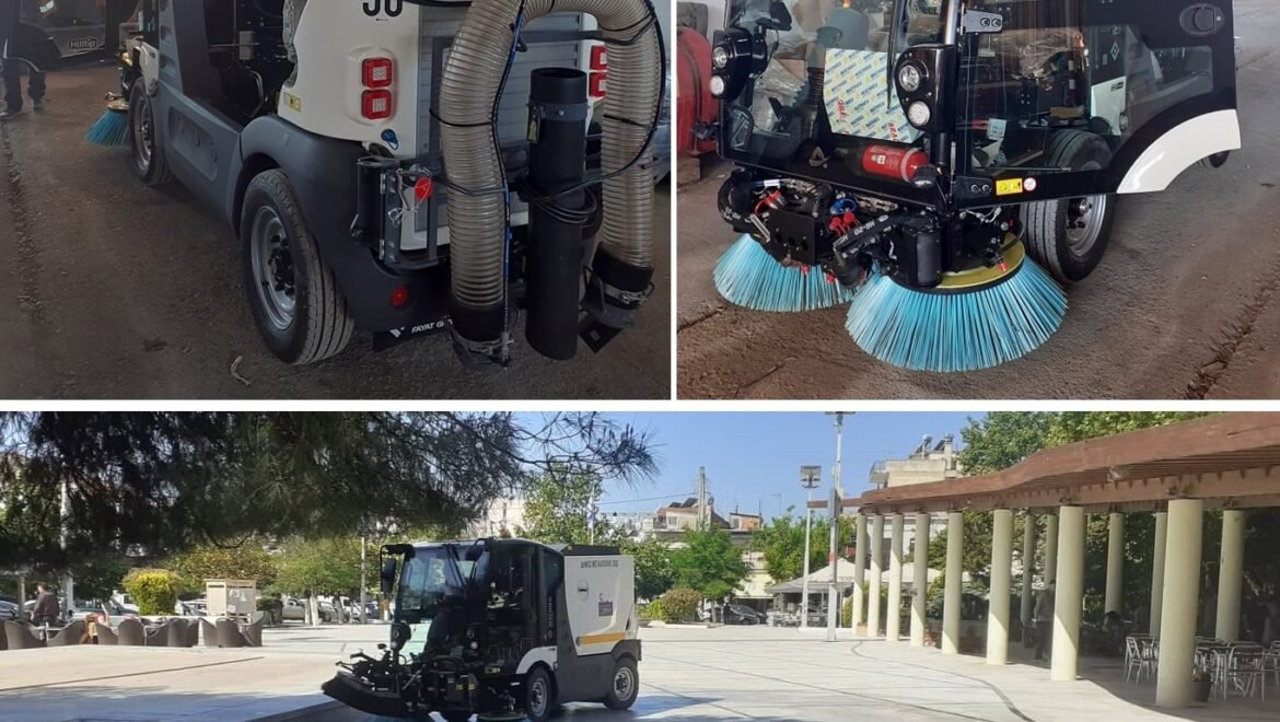 Δήμος Μεγαλόπολης: Καινούριο Όχημα Σκούπα στην διάθεση του Τομέα Καθαριότητας του Δήμου