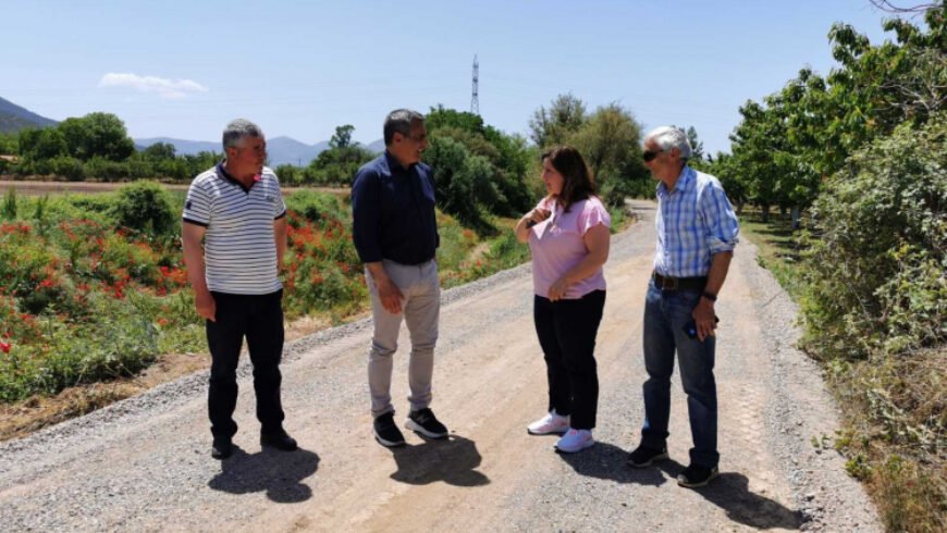 «Τα μηχανήματα του Δήμου Τρίπολης βρίσκονται και στα χωριά , για έργα αγροτικής οδοποιίας»