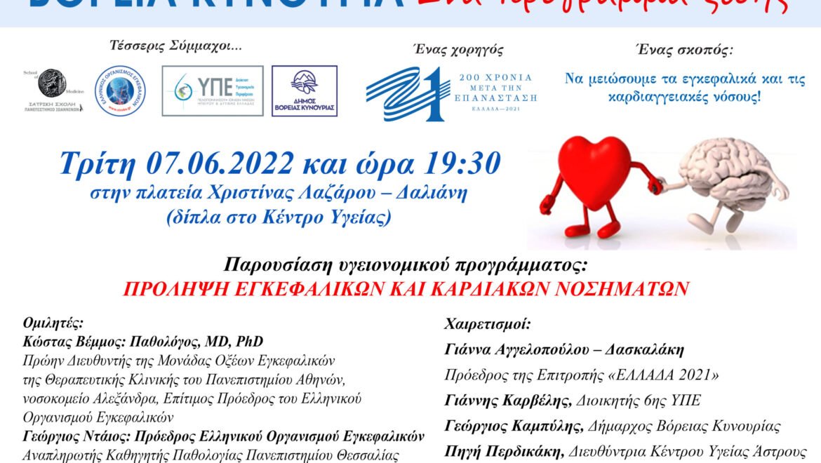 «ΒΟΡΕΙΑ ΚΥΝΟΥΡΙΑ, Ένα πρόγραμμα ζωής»