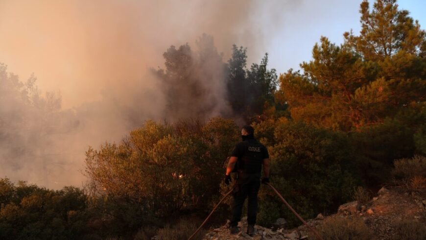 Η άμεση επέμβαση της Πυροσβεστικής έθεσαν την φωτιά υπό έλεγχο στη Νεστάνη του Δήμου Τρίπολης