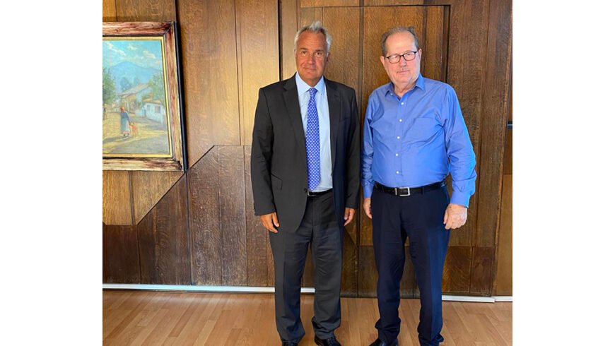 Με τον υπουργό Εσωτερικών Μ. Βορίδη συναντήθηκε στην Αθήνα ο περιφερειάρχης Πελοποννήσου Π. Νίκας