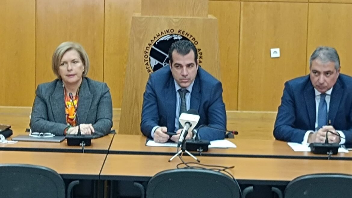 Επίσκεψη Θ.Πλεύρη στο Εργατικό Κέντρο Τρίπολης