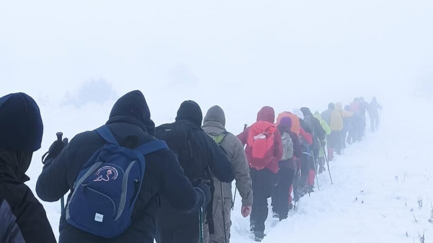 Για δεύτερη συνεχόμενη Κυριακή ο Σύλλογος Αρκάδων Ορειβατών Οικολόγων, απόλαυσε<br>τις ομορφιές του χειμερινού Μαινάλου.