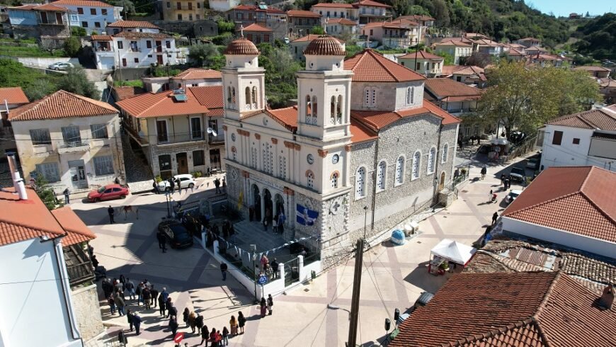 Εορτασμός Αγίου Γεωργίου στα Τρόπαια Γορτυνίας