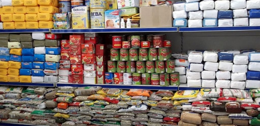 Διανομή τροφίμων κοινωνικού παντοπωλείου