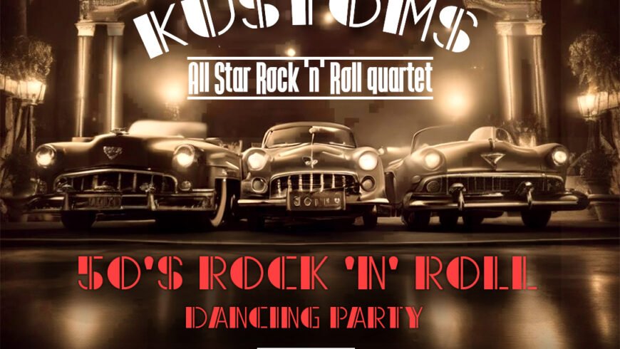 Rock n’ Roll πάρτυ με τους Kustoms στην Τρίπολη, 5 Γενάρη