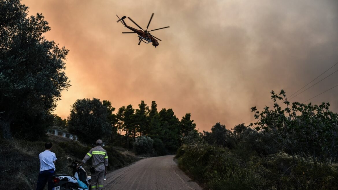 Οκτώ Περιφερειακές Ενότητες στο «κόκκινο» με υψηλό κίνδυνο πυρκαγιάς