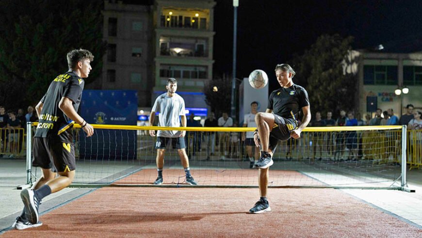 1ο Τουρνουά Foottennis Tripolis