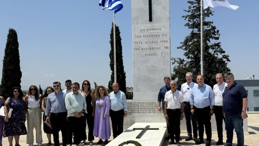 Σε αποστολή στην Κύπρο συμμετείχε ως μέλος του Διοικητικού Συμβουλίου του Δικτύου Πόλεων με Λίμνες ο Δήμαρχος Γορτυνίας Ευστάθιος