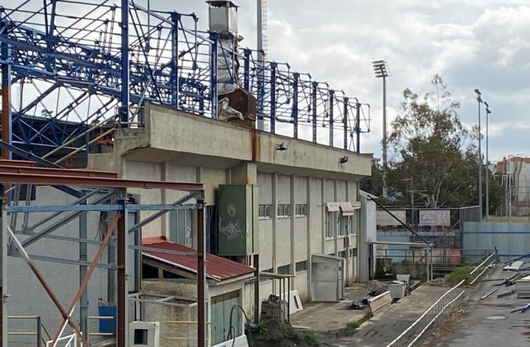 Στασιμότητα στα έργα του κολυμβητήριου Τρίπολης