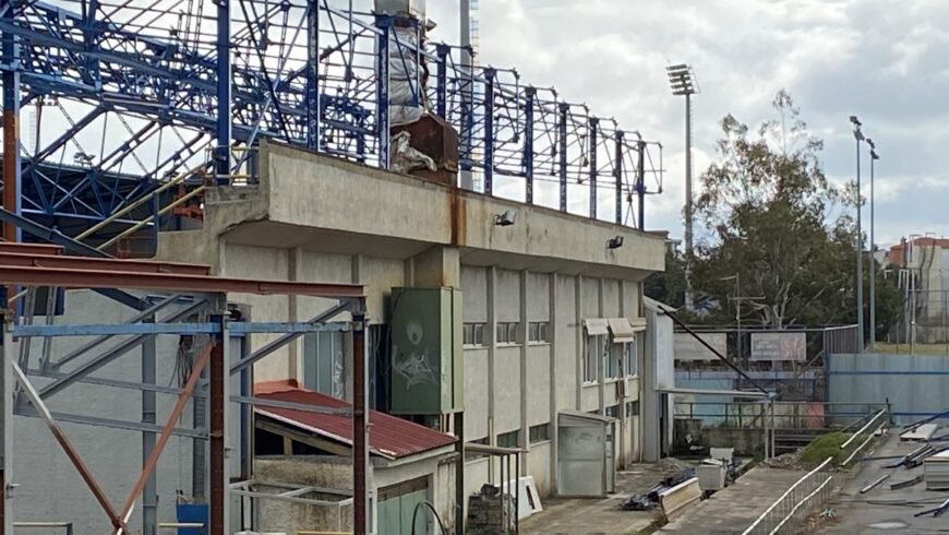 Στασιμότητα στα έργα του κολυμβητήριου Τρίπολης