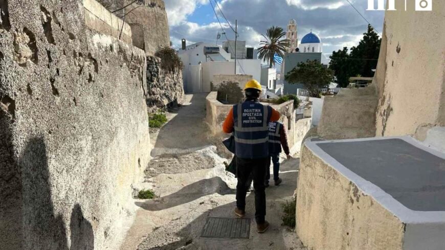 Επιστρέφει σε κανονικούς ρυθμούς η Σαντορίνη – Ανοίγουν τα σχολεία
