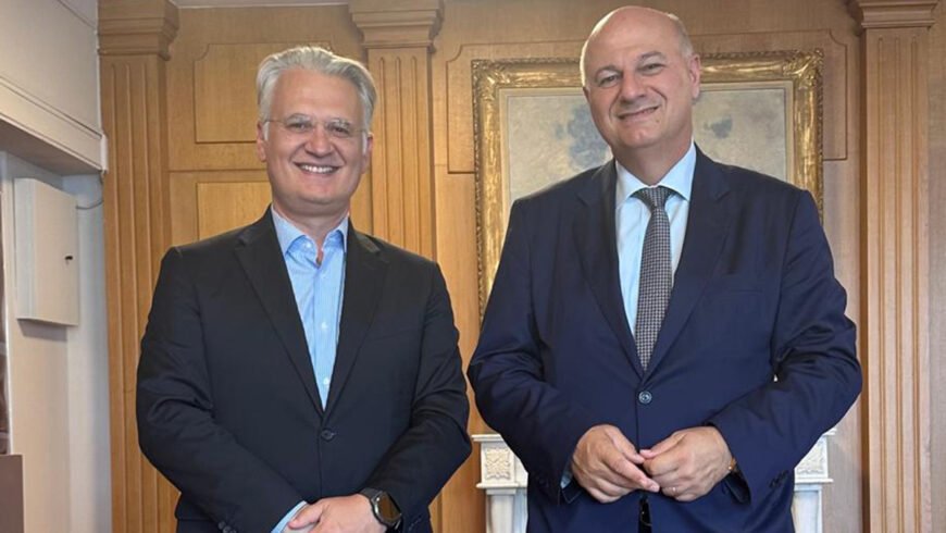Αρδευτικά έργα και στήριξη του πρωτογενούς τομέα στο επίκεντρο της συνάντησης του Περιφερειάρχη Πελοποννήσου με τον Υπουργό Αγροτικής Ανάπτυξης και Τροφίμων