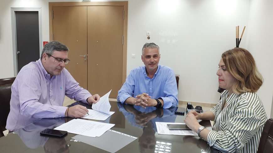 Υπογραφή σύμβασης από τον Αντιπεριφερειάρχη ΠΕ Αρκαδίας Κώστα Μανδρώνη για την αντιπλημμυρική προστασία οικισμών του νομού