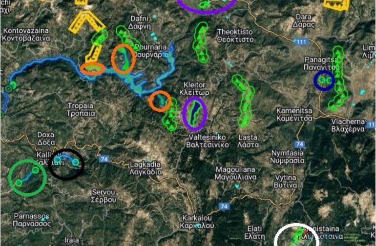Έντονες αντιδράσεις για τις ανεμογεννήτριες στο Μαίναλο