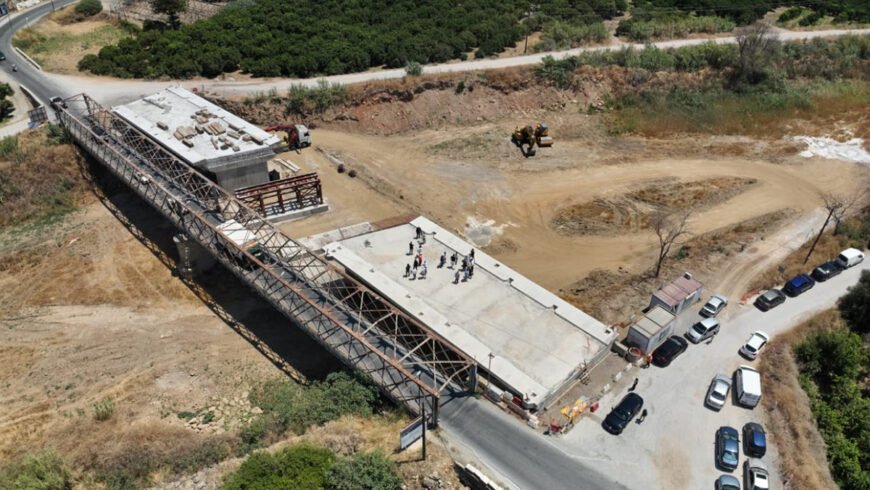 Νέα γέφυρα του Ευρώτα – Τον Σεπτέμβριο η ολοκλήρωση του φορέα