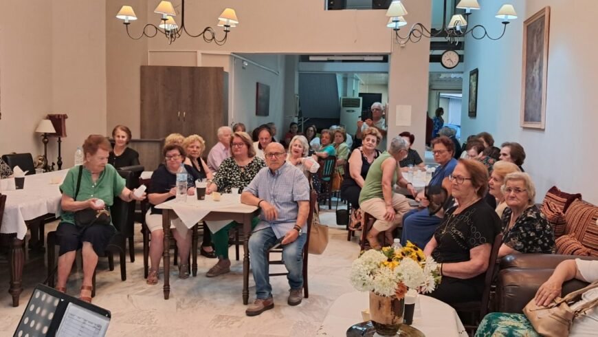 Μια ξεχωριστή   μουσική εκδήλωση   με  αγαπημένα έντεχνα, λαϊκά και παραδοσιακά τραγούδια , χάρηκαν τα μέλη του Κ.Α.Π.Η.