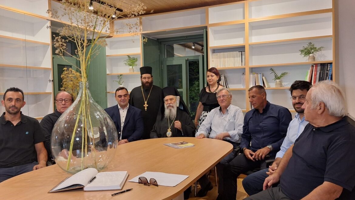 Τελετή εγκαινίων του «Κέντρου Μνήμης και Πολιτισμού Καρυών»