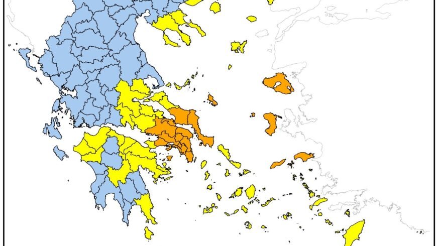 Υψηλός κίνδυνος πυρκαγιάς (κατηγορία κινδύνου 3) στο Δήμο Γορτυνίας προβλέπεται για αύριο Πέμπτη (27-08-2025)