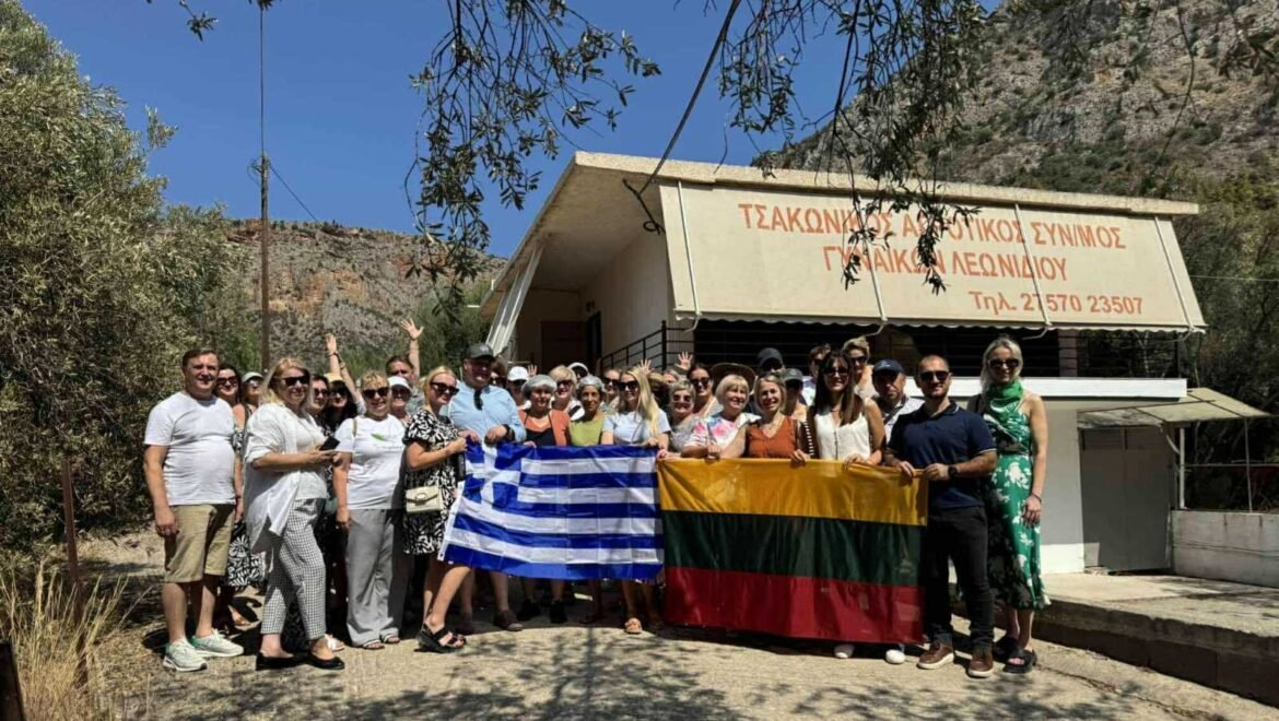 Επίσκεψη Λιθουανών στελεχών LEADER στο Λεωνίδιο – Ανταλλαγή εμπειριών και γεύσεων