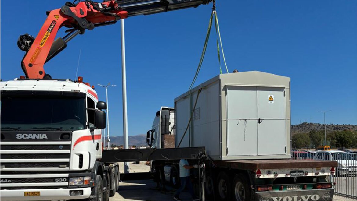 Παραδόθηκε ο νέος υποσταθμός μέσης τάσης στον Λιμένα Ναυπλίου από την Περιφέρεια Πελοποννήσου
