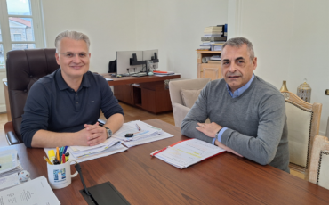 Η κοινή στρατηγική για παρεμβάσεις που αναβαθμίζουν τον Δήμο στο επίκεντρο της συνάντησης του Περιφερειάρχη Δημήτρη Πτωχού με τον Δήμαρχο Τρίπολης Κώστα Τζιούμη