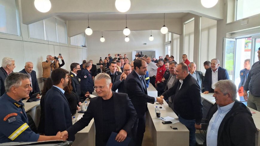 Ενίσχυση της πυροπροστασίας στην Πελοπόννησο με 35 νέες υδατοδεξαμενές