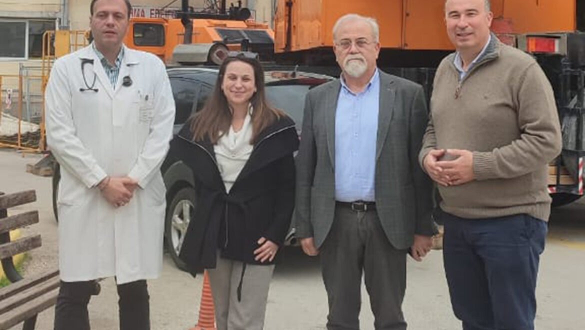 Στο Γενικό Νοσοκομείο Κορίνθου οι Αντιπεριφερειάρχες Γκιολής και Μέλλος για την πορεία της ενεργειακής αναβάθμισης