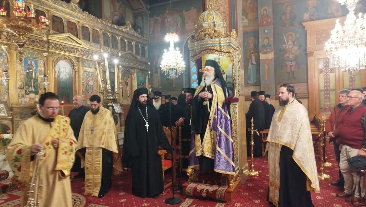 Δ΄ Κυριακή των Νηστειών στην Ιερά Μητρόπολη Μαντινείας και Κυνουρίας