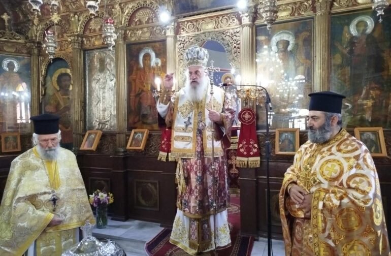 Κυριακή Β΄ Νηστειών στην Ιερά Μητρόπολη Μαντινείας και Κυνουρίας