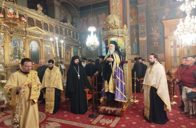 Δ΄ Κυριακή των Νηστειών στην Ιερά Μητρόπολη Μαντινείας και Κυνουρίας