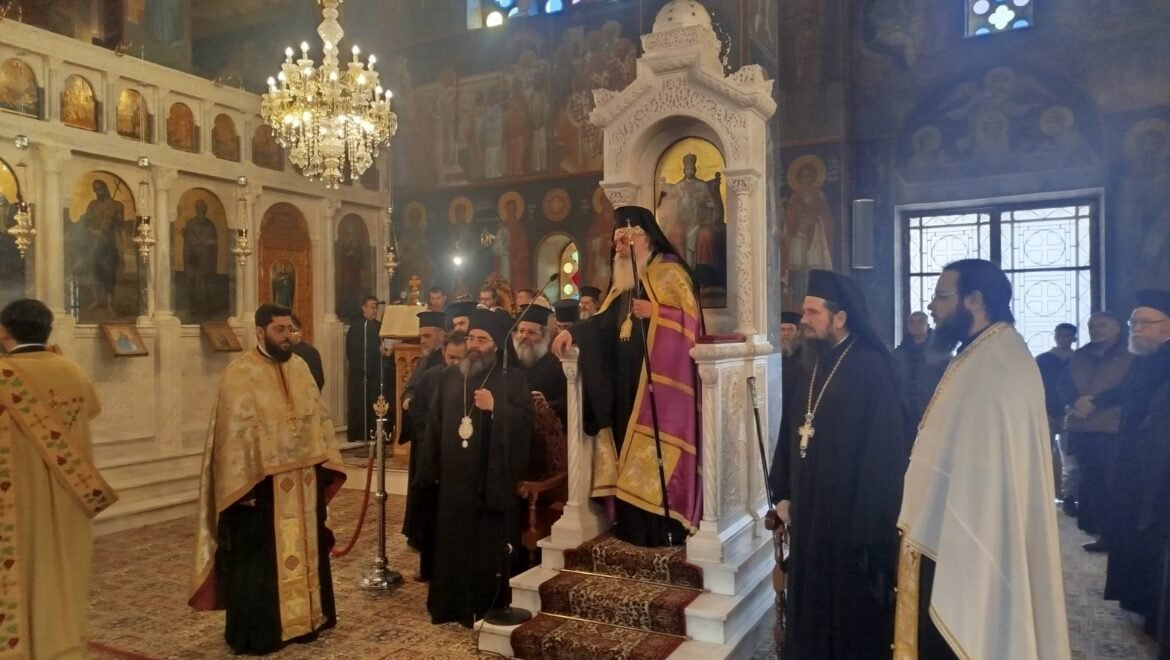 Κυριακή της Οσίας Μαρίας της Αιγυπτίας στην Ιερά Μητρόπολη Μαντινείας και Κυνουρίας