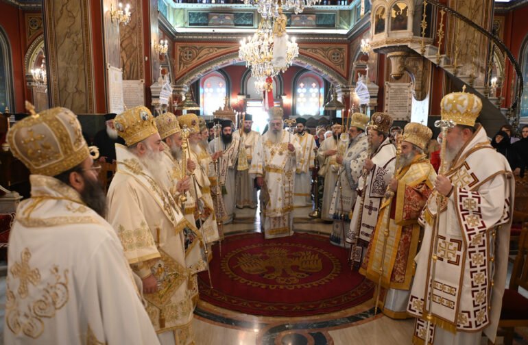 Λαμπρά τα ονομαστήρια του Μητροπολίτη Μαντινείας και Κυνουρίας κ. Επιφανίου