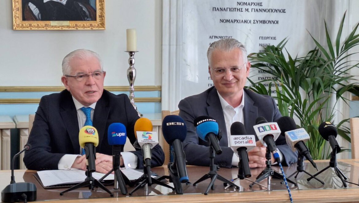 Συντονισμός του Περιφερειάρχη Δημήτρη Πτωχού και του Προέδρου του ΕΛΓΑ Ανδρέα Λυκουρέντζου για τις καταστροφές από τον παγετό στην Πελοπόννησο