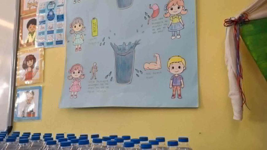 «Το νερό δεν σπαταλώ, γιατί χωρίς αυτό να ζήσω δεν μπορώ!» 8ο Νηπιαγωγείο Τρίπολης