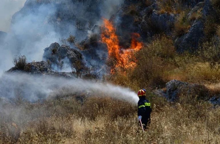 Πολύ υψηλός κίνδυνος πυρκαγιάς στον δήμο Τρίπολης (1.8.2026)