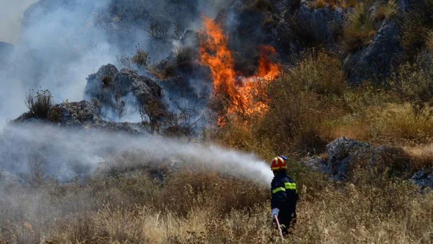 Πολύ υψηλός κίνδυνος πυρκαγιάς στον δήμο Τρίπολης (1.8.2026)
