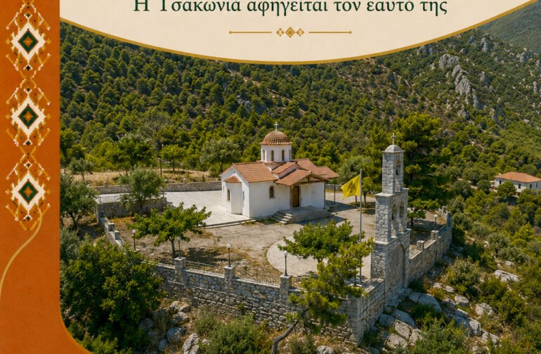 Το 5 ο Φεστιβάλ Τσακωνιάς ολοκληρώνεται στον Άγιο Ανδρέα με μια βραδιά αφιερωμένη στην τσακώνικη γλώσσα