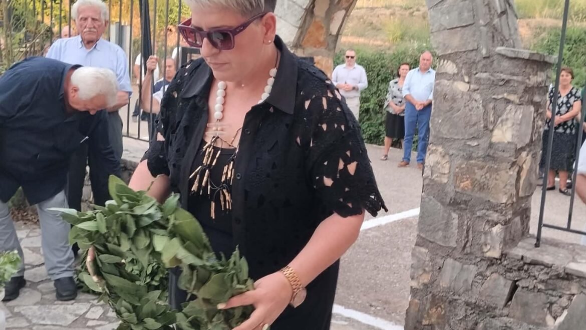 Με συγκίνηση το ετήσιο μνημόσυνο του Δήμου Γορτυνίας εις μνήμην των θυμάτων της ναζιστικής θηριωδίας στη Χώρα της Δ.Ε. Τροπαίων