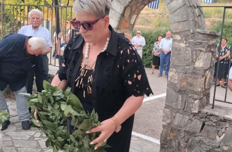 Με συγκίνηση το ετήσιο μνημόσυνο του Δήμου Γορτυνίας εις μνήμην των θυμάτων της ναζιστικής θηριωδίας στη Χώρα της Δ.Ε. Τροπαίων
